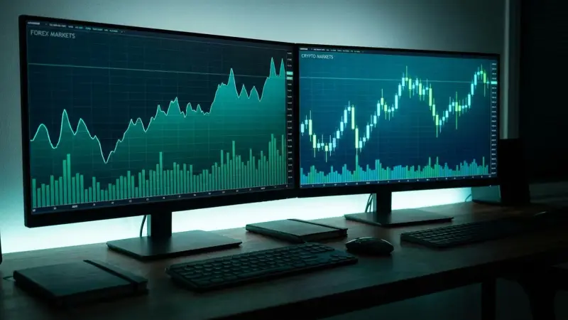 Forex กับคริปโต ต่างกันยังไง เทรดอะไรเหมาะกับใคร